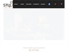 Tablet Screenshot of elstyle.sk